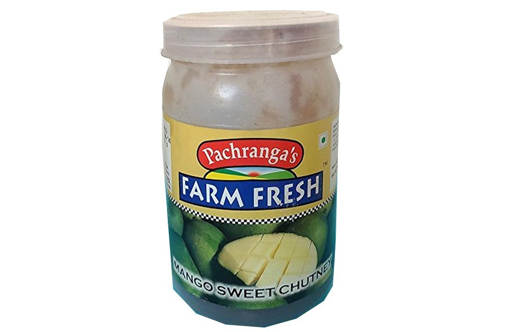 Pachranga's farm Fresh Mango Sweet Chutney    Jar  500 grams